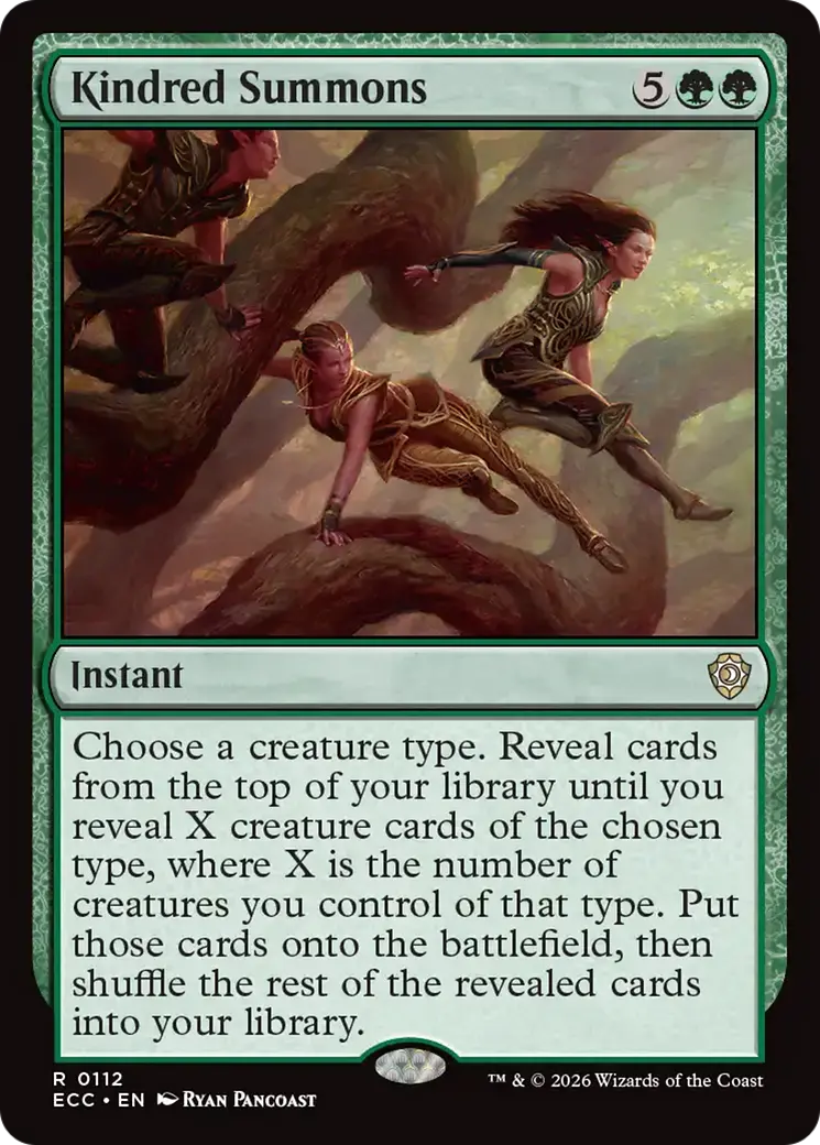 Kindred Summons [Lorwyn Eclipsed Commander] 1