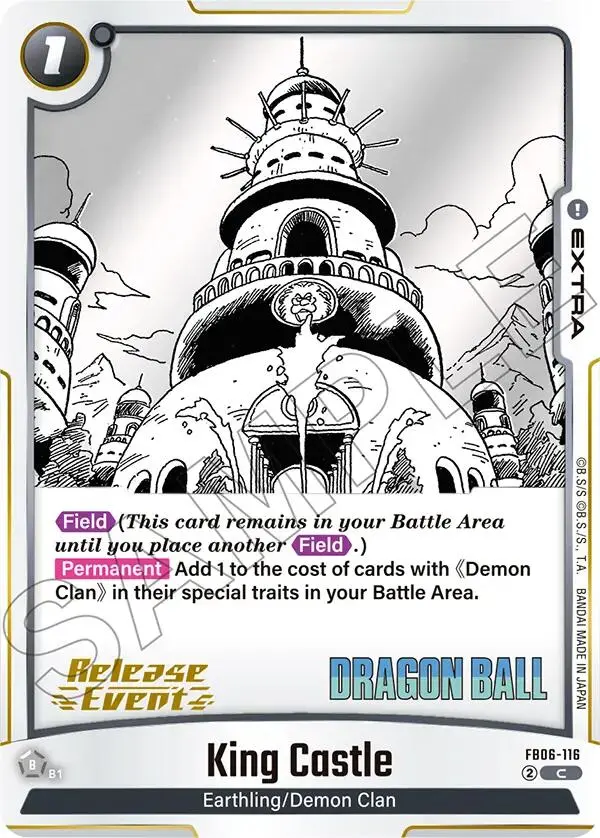 King Castle [Manga Booster 02 Release Event Cards] 1