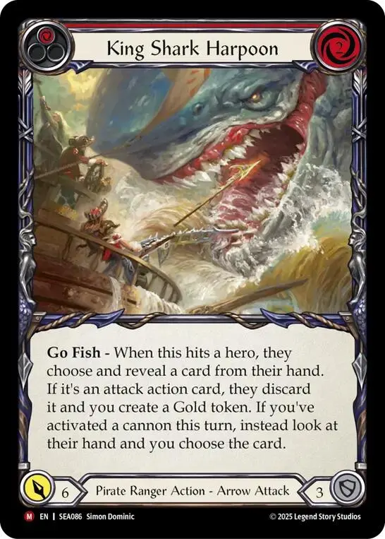 King Shark Harpoon [Sea086] (High Seas) 1