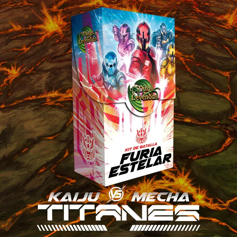 Kit Batalla Kaiju Vs Mecha: Titanes - Furia Estelar 1