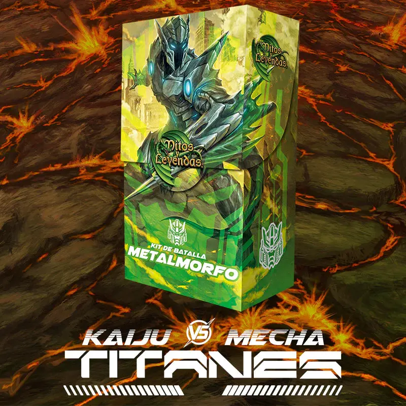 Kit Batalla Kaiju Vs Mecha: Titanes - Metalmorfo 1