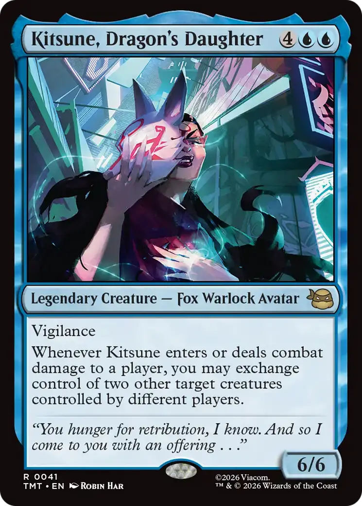Kitsune, Dragon's Daughter [Teenage Mutant Ninja Turtles] 1