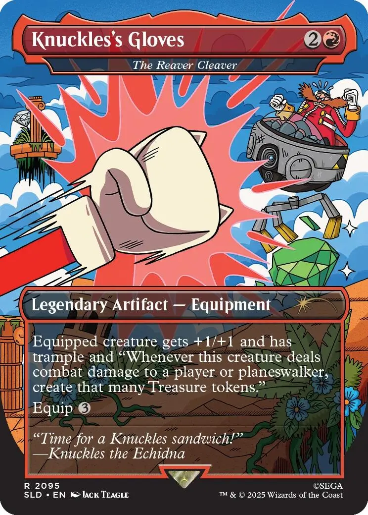 Knuckles's Gloves - The Reaver Cleaver [Secret Lair Drop Series] 1