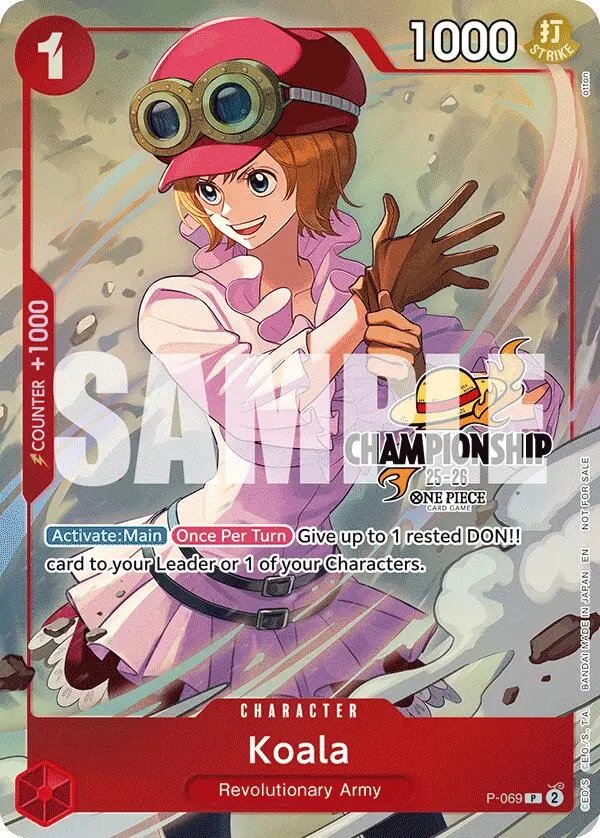 Koala (Cs 25-26 Event Pack Finalist Ver.) [One Piece Promotion Cards] 1