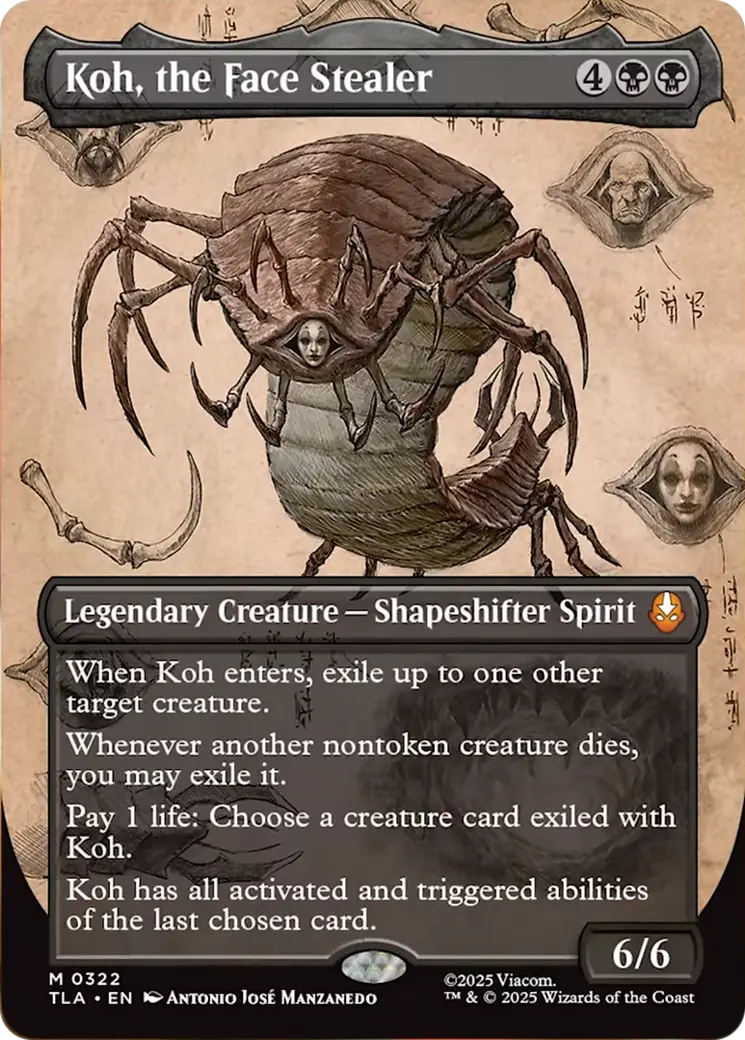Koh, The Face Stealer (Borderless) [Avatar: The Last Airbender] 1