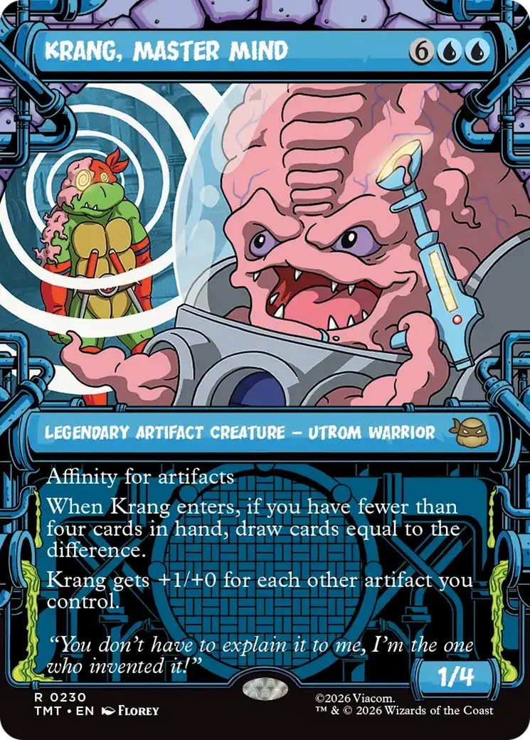 Krang, Master Mind (Showcase) [Teenage Mutant Ninja Turtles] 1