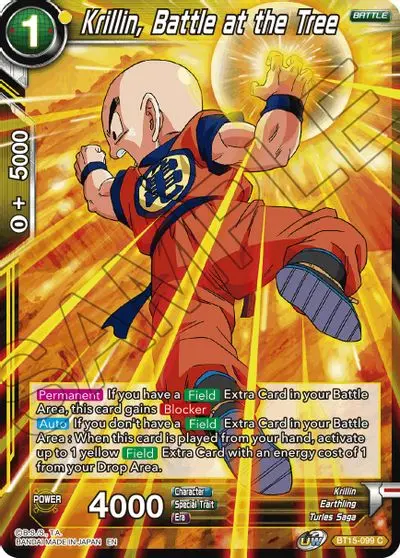 Krillin, Battle At The Tree [Bt15-099] 1
