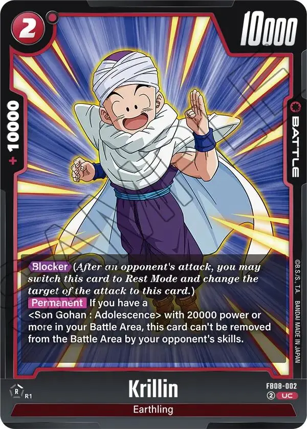 Krillin (Fb08-002) [Saiyan's Pride] 1