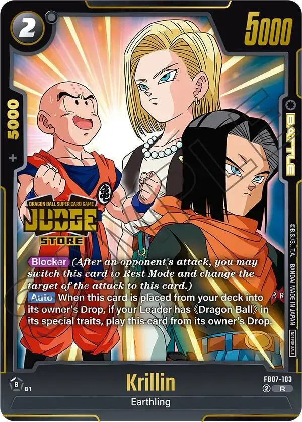 Krillin (Judge Pack (Store Judge) 05) [Fusion World Tournament Cards] 1