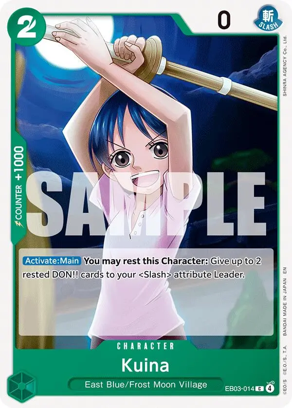 Kuina [Extra Booster: One Piece Heroines Edition] 1