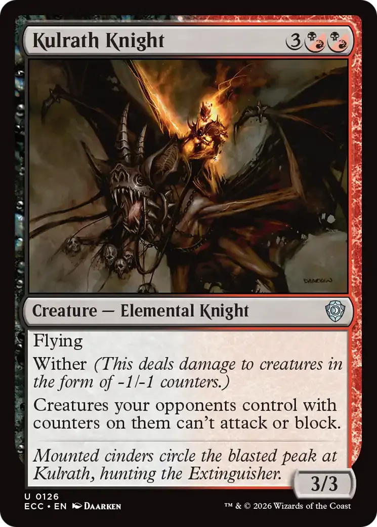Kulrath Knight [Lorwyn Eclipsed Commander] 1