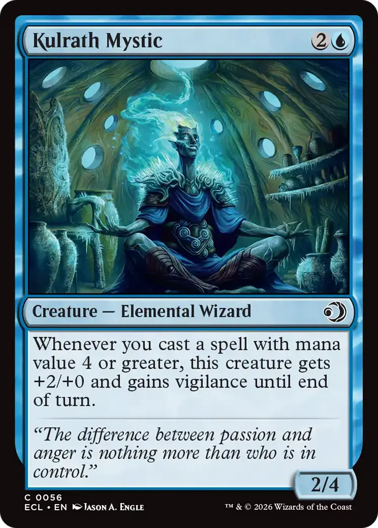 Kulrath Mystic [Lorwyn Eclipsed] 1