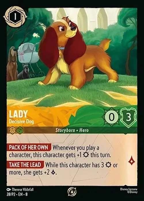 Lady - Decisive Dog (28/P2) [Promo Cards] 1
