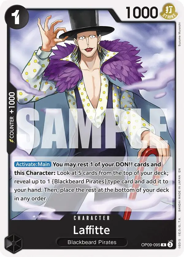 Laffitte (Reprint) [Starter Deck: Black Marshall.D.Teach] 1