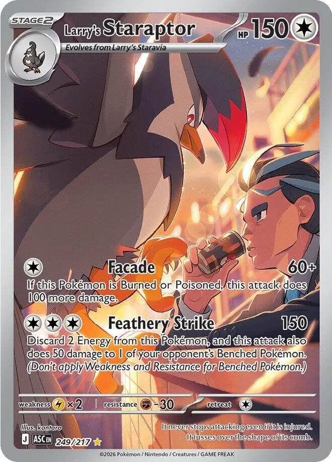 Larry's Staraptor (249/217) [Mega Evolution: Ascended Heroes] 1