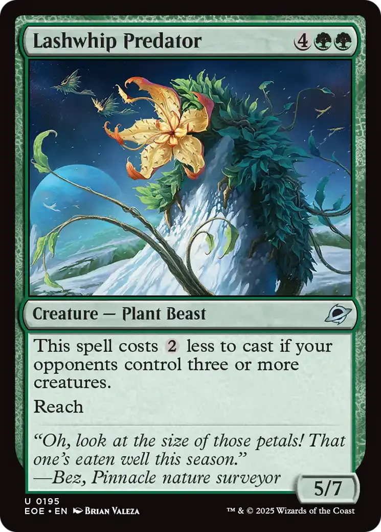 Lashwhip Predator [Edge Of Eternities] 1