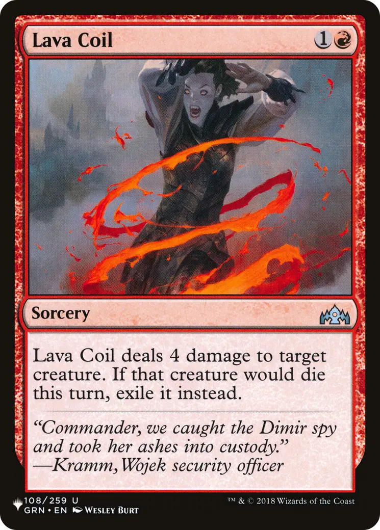 Lava Coil [The List] 1