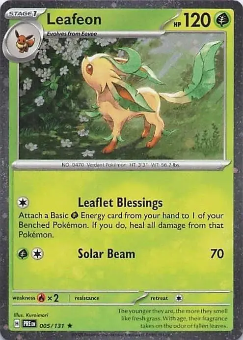 Leafeon (005/131) (Cosmos Holo) [Miscellaneous Cards] 1