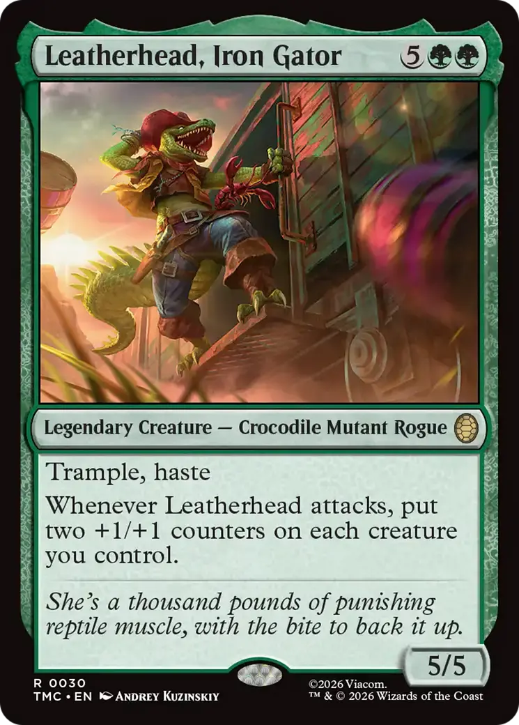 Leatherhead, Iron Gator [Teenage Mutant Ninja Turtles] 1
