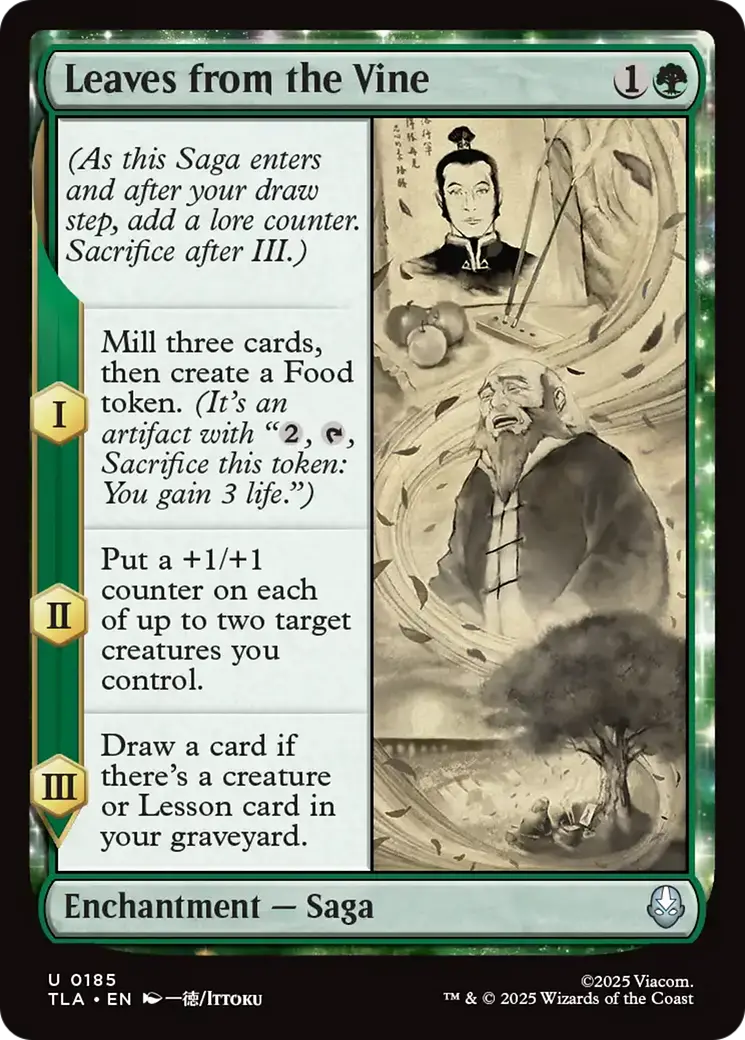 Leaves From The Vine [Avatar: The Last Airbender] 1