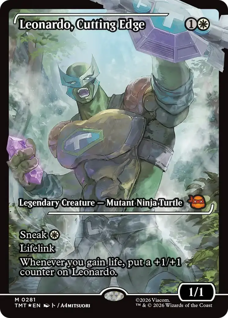 Leonardo, Cutting Edge (Showcase) [Teenage Mutant Ninja Turtles] 1