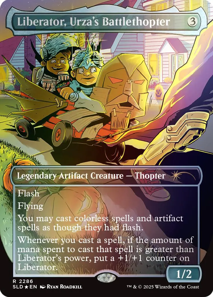 Liberator, Urza's Battlethopter (Rainbow Foil) [Secret Lair Drop Series] 1