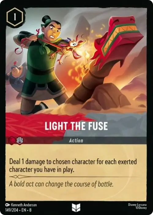 Light The Fuse (149/204) [Reign Of Jafar] 1