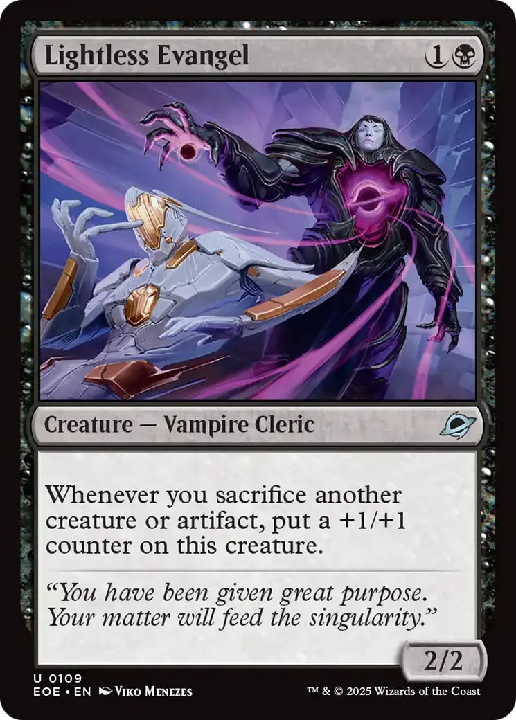 Lightless Evangel [Edge Of Eternities] 1