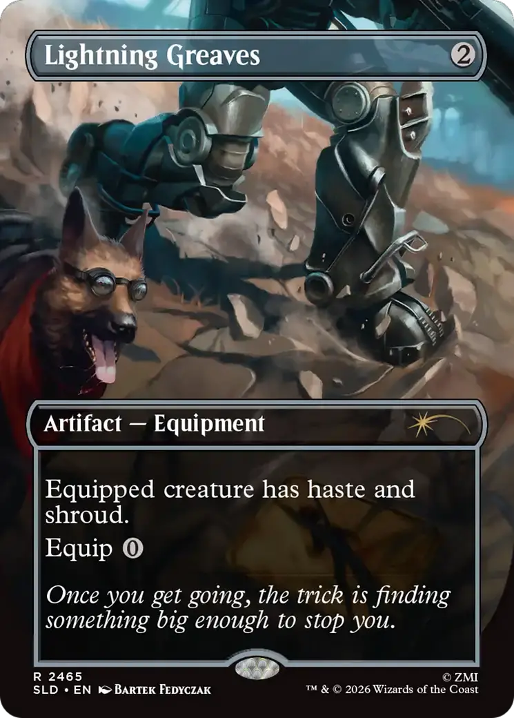 Lightning Greaves (2465) [Secret Lair Drop Series] 1
