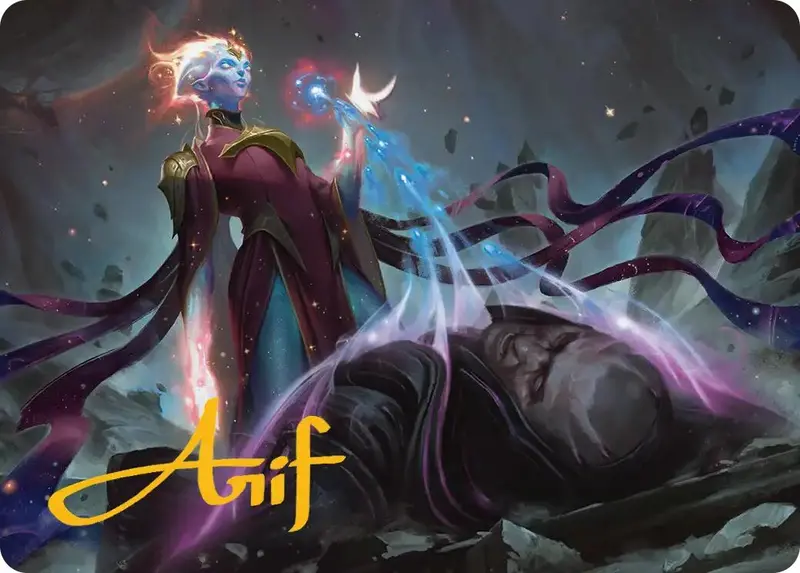 Lightstall Inquisitor Art Card (Gold-Stamped Signature) [Edge Of Eternities Art Series] 1