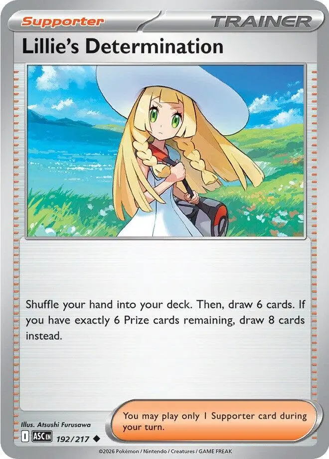 Lillie's Determination (192/217) [Mega Evolution: Ascended Heroes] 1