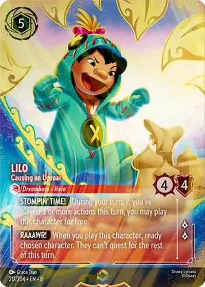 Lilo - Causing An Uproar (Enchanted) (217/204) [Reign Of Jafar] 1