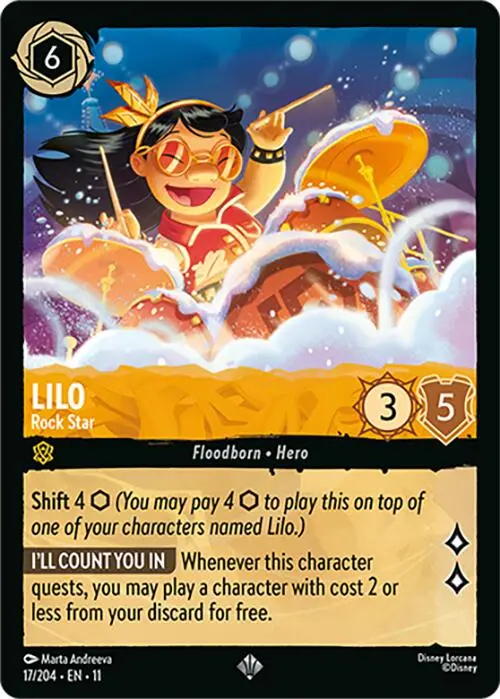 Lilo - Rock Star (17/204) [Winterspell] 1