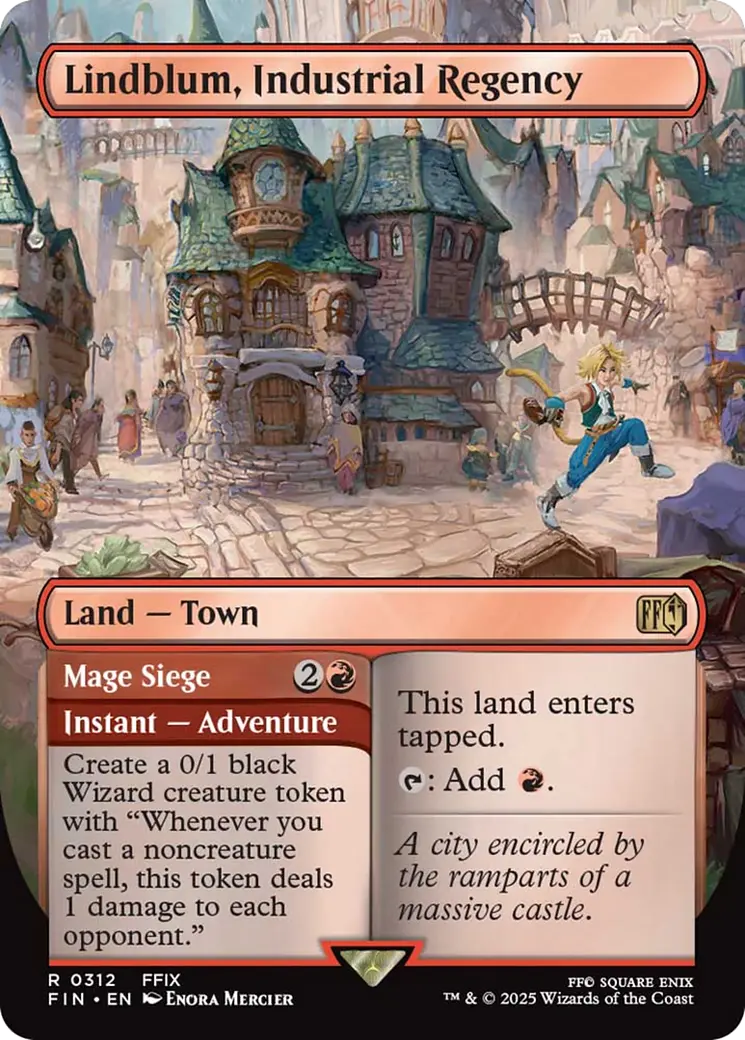 Lindblum, Industrial Regency (Borderless) [Final Fantasy] 1