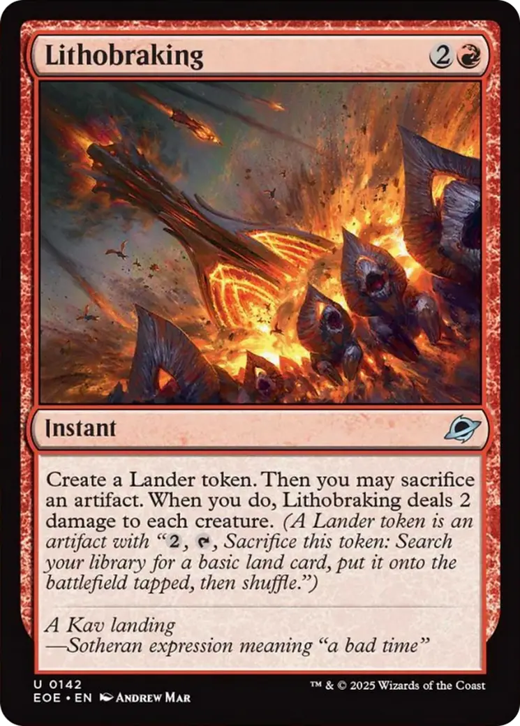 Lithobraking [Edge Of Eternities] 1