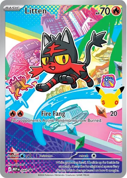 Litten (044) [Mega Evolution Promo] 1