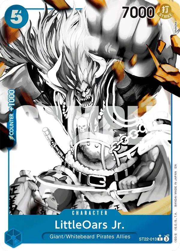 Littleoars Jr. (Parallel) [Starter Deck: Ace & Newgate] 1