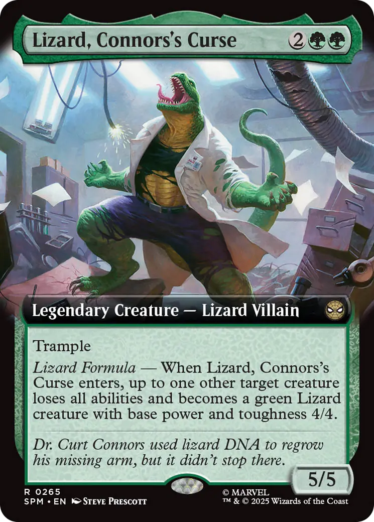 Lizard, Connors's Curse (Extended Art) [Marvel's Spider-Man] 1