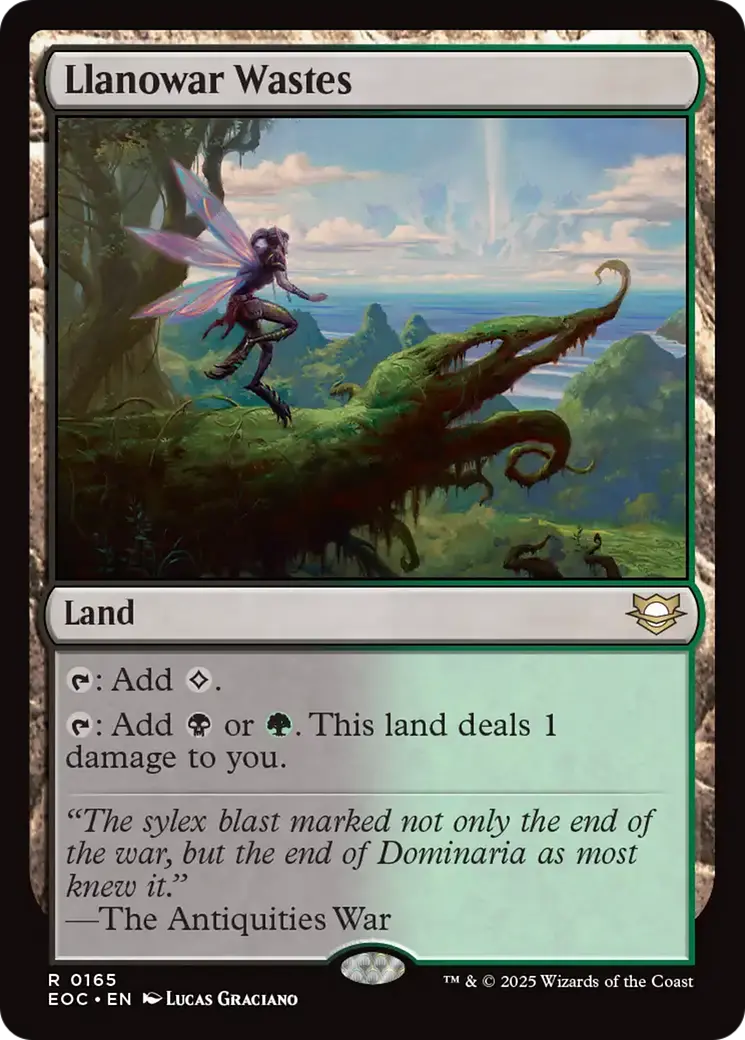 Llanowar Wastes [Edge Of Eternities Commander] 1