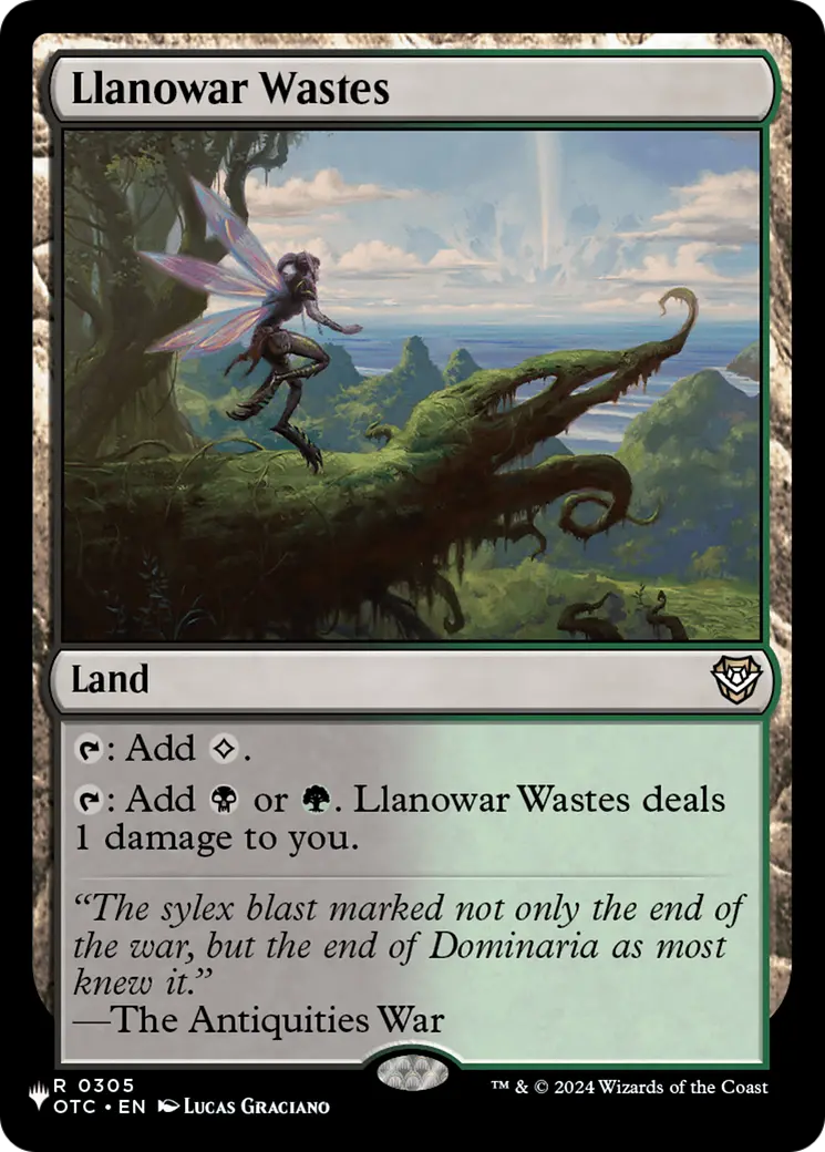 Llanowar Wastes (Otc) [The List] 1