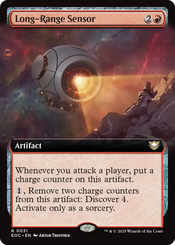 Long-Range Sensor (Extended Art) [Edge Of Eternities Commander] 1