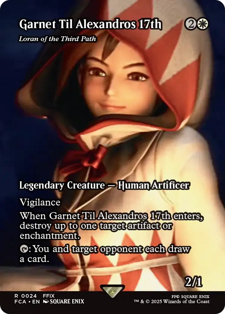 Loran Of The Third Path - Garnet Til Alexandros 17Th (Showcase) [Final Fantasy : Through The Ages] 1