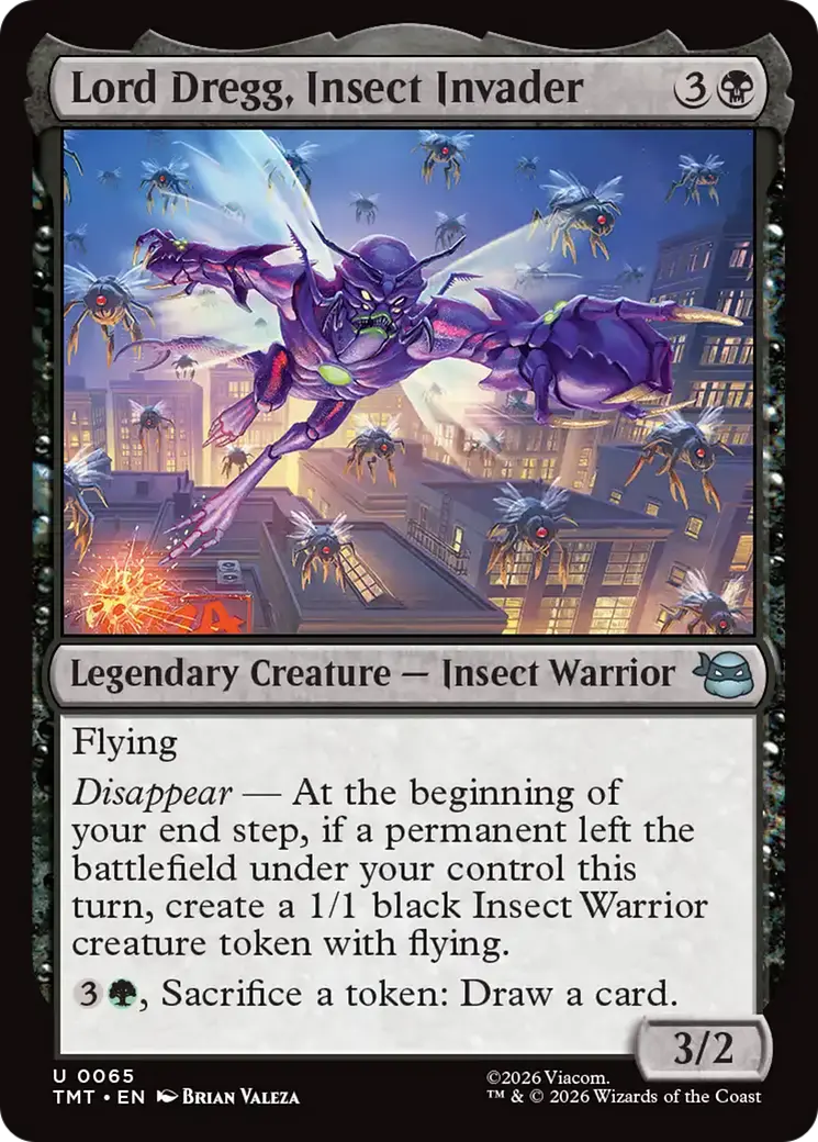 Lord Dregg, Insect Invader [Teenage Mutant Ninja Turtles] 1
