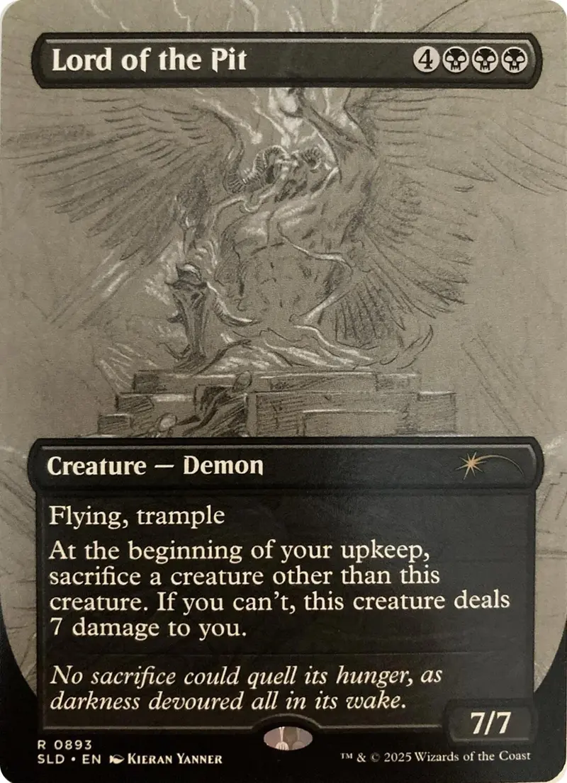 Lord Of The Pit (Sketch Showcase) [Secret Lair Drop Series] 1