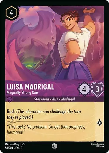 Luisa Madrigal - Magically Strong One (58/204) [Fabled] 1