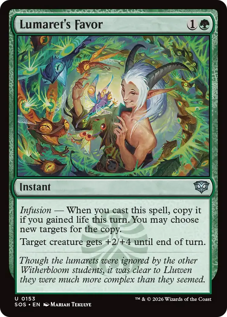 Lumaret's Favor [Secrets Of Strixhaven] 1