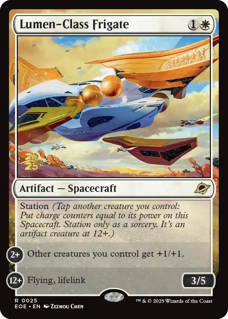 Lumen-Class Frigate [Edge Of Eternities Prerelease Promos] 1