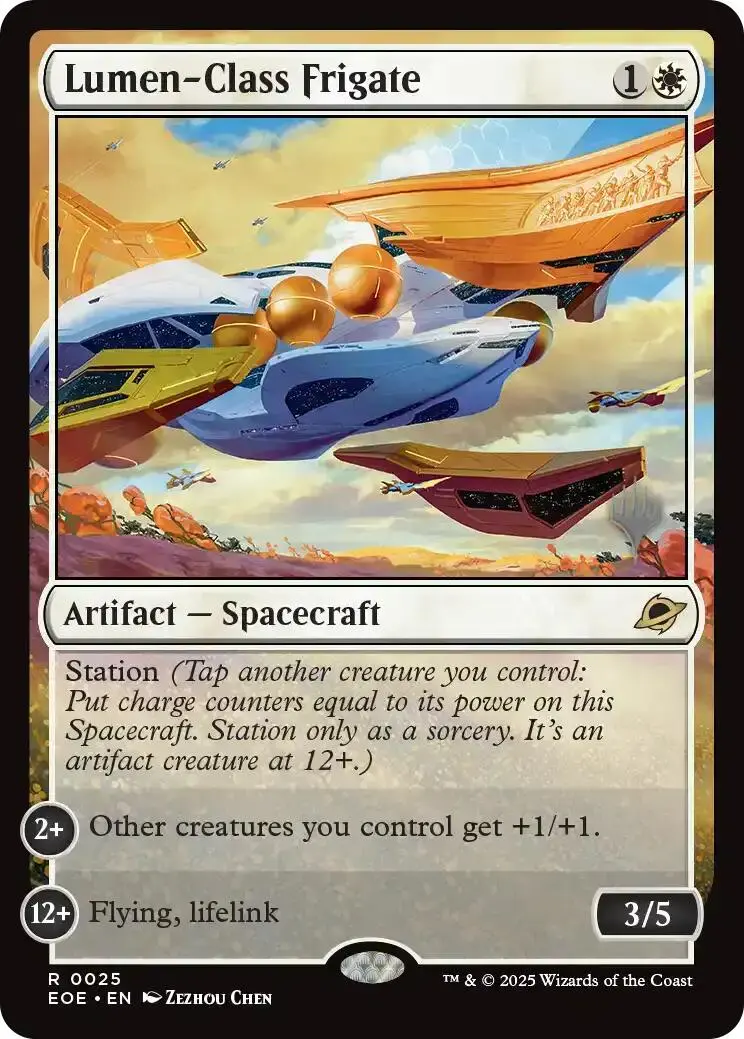 Lumen-Class Frigate [Edge Of Eternities Promo Pack] 1