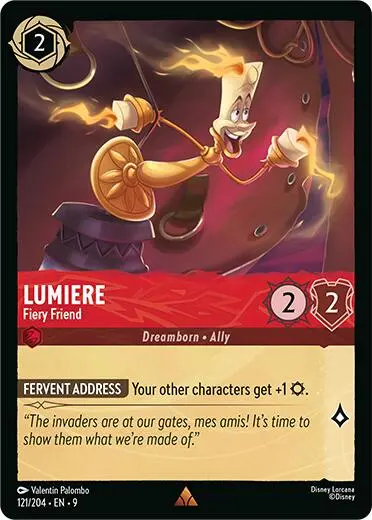 Lumiere - Fiery Friend (121/204) [Fabled] 1