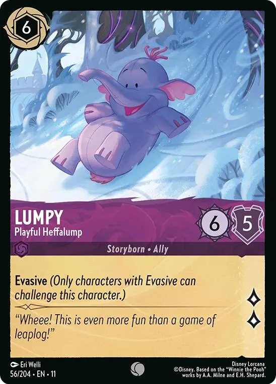 Lumpy - Playful Heffalump (56/204) [Winterspell] 1
